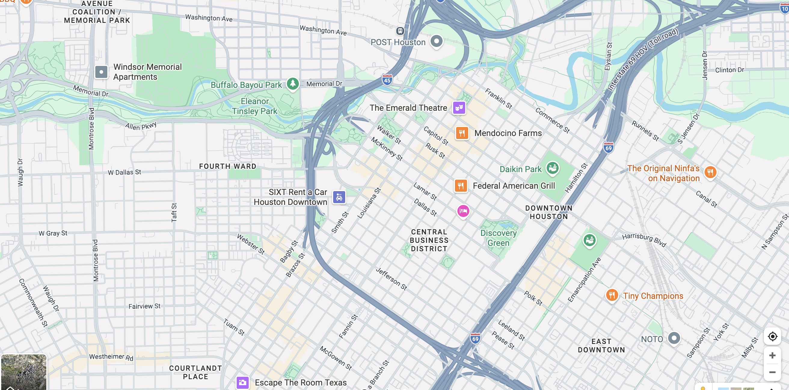 AfroTech campus map at George R. Brown Convention Center, Houston